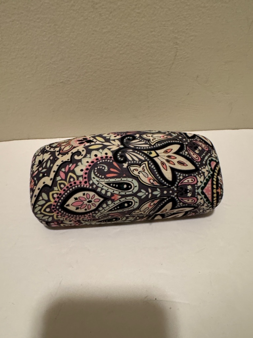 Vera Bradley Floral Paisley Hard Shell Eyewear Case - Pink & Black